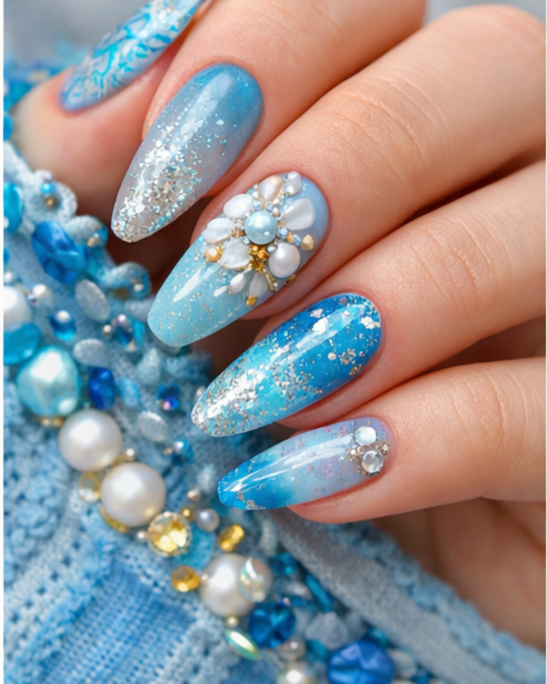 Diseño nail art 3 - Uñas elegantes